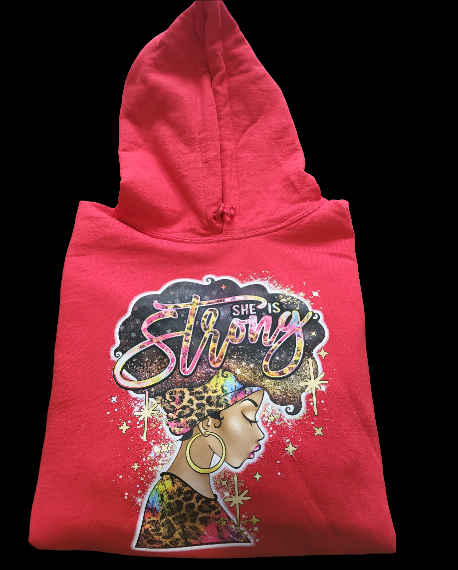 She Is Strong Hoodie