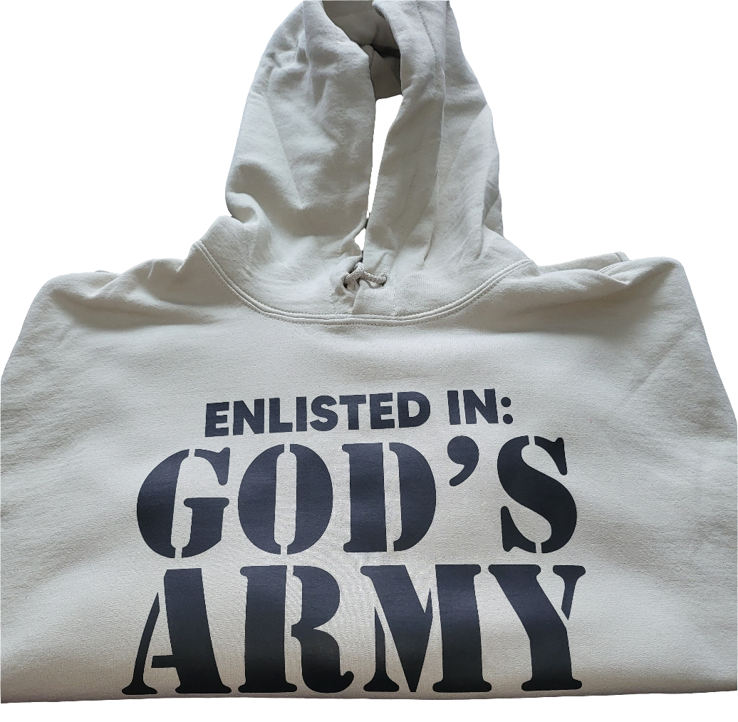 Enlisted In God's Army Hoodie