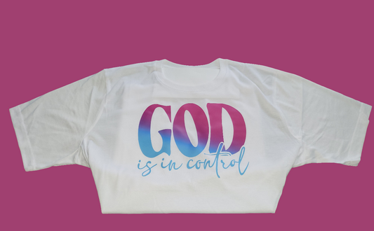 God Is In Control Tee