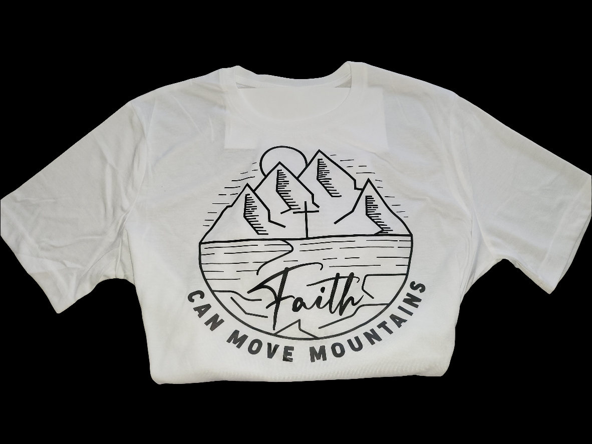 Faith Can Move Mountains Tee